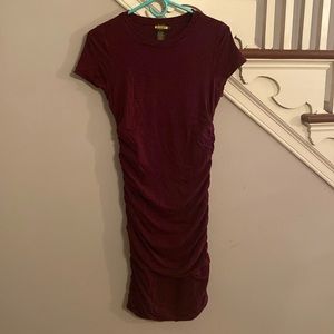 ULTRA RARE Ralph Lauren - Rugby - Vintage 90s dress - Maroon/Wine color
